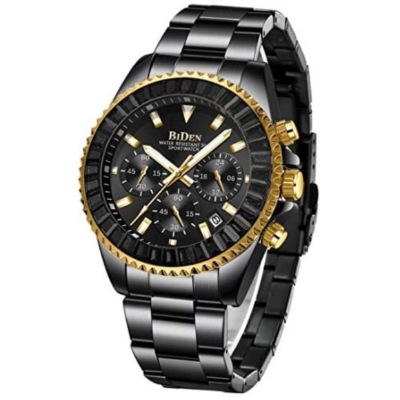 Other - Stainless Steel Chronograph Casual Wrist Watch